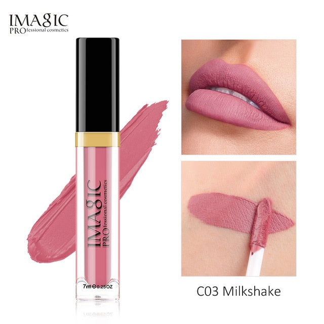 Waterproof Long Lasting Matte Lipstick 1pcs