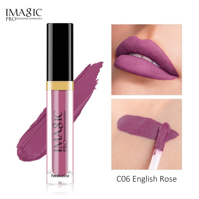 Waterproof Long Lasting Matte Lipstick 1pcs