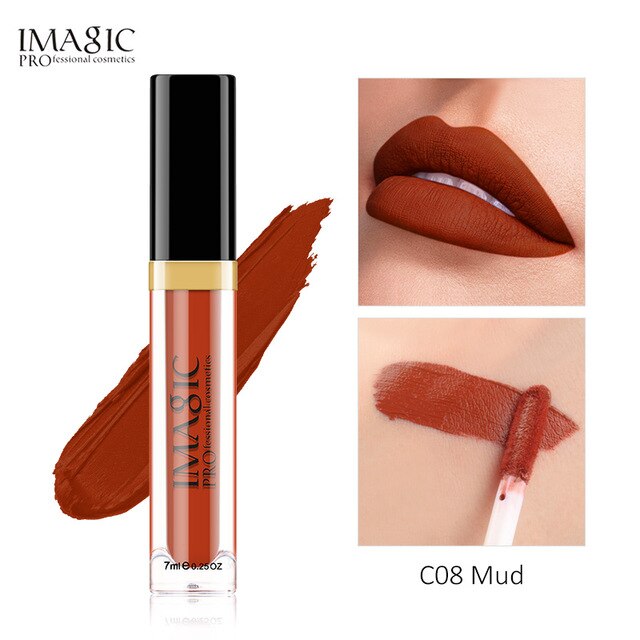 Waterproof Long Lasting Matte Lipstick 1pcs