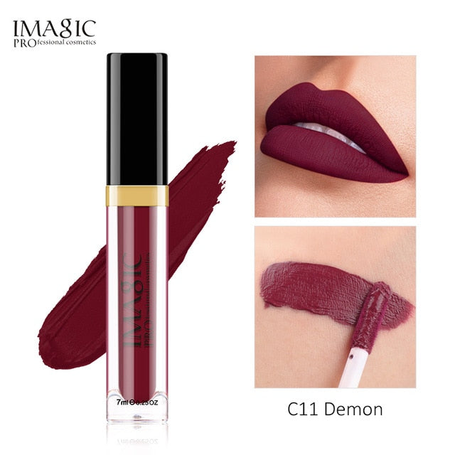 Waterproof Long Lasting Matte Lipstick 1pcs