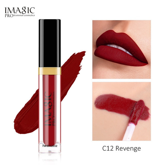 Waterproof Long Lasting Matte Lipstick 1pcs