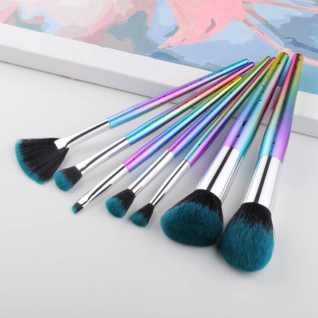 Make Up Brushes Tool Set - 7/10/14 Pcs