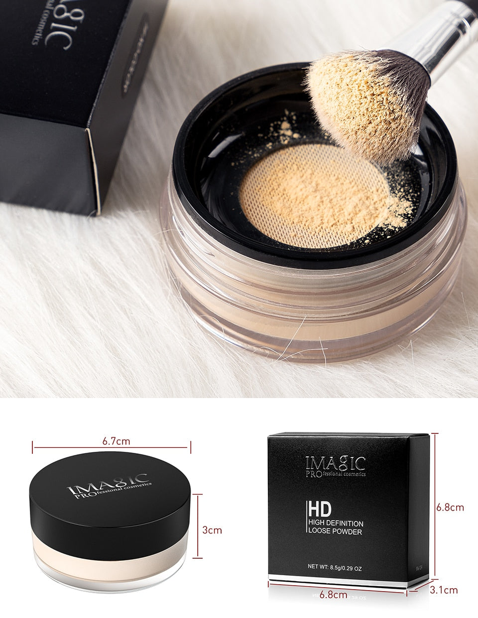 Waterproof Air Loose Powder