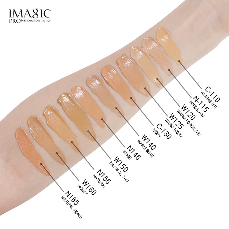 New 11-Color Liquid Foundation