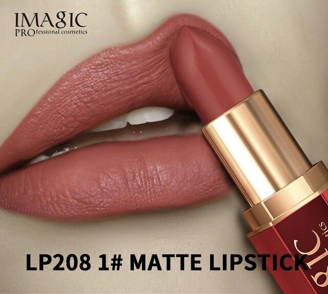 Waterproof Long Lasting Matte Lipstick 1pcs