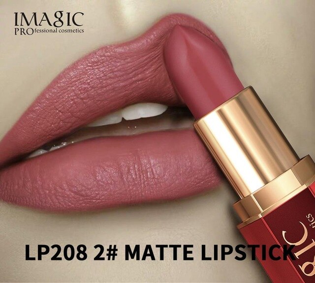 Waterproof Long Lasting Matte Lipstick 1pcs