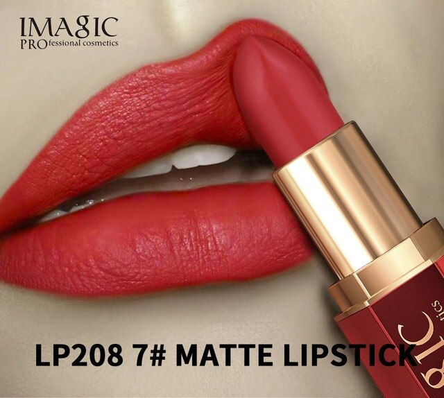 Waterproof Long Lasting Matte Lipstick 1pcs