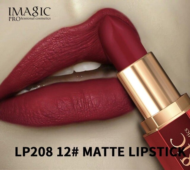 Waterproof Long Lasting Matte Lipstick 1pcs