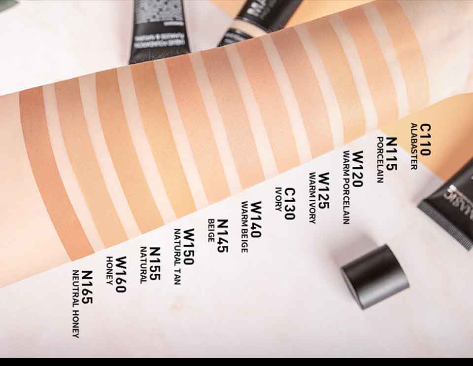 New 11-Color Liquid Foundation