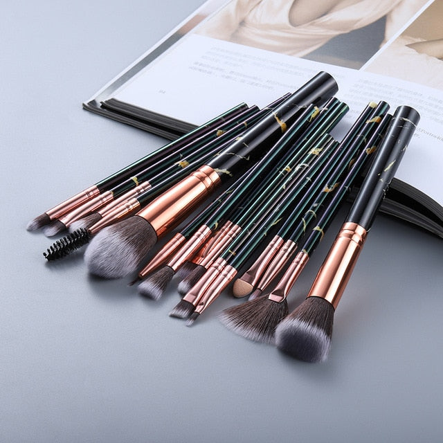 Makeup Brushes Set - 5/15 Pcs