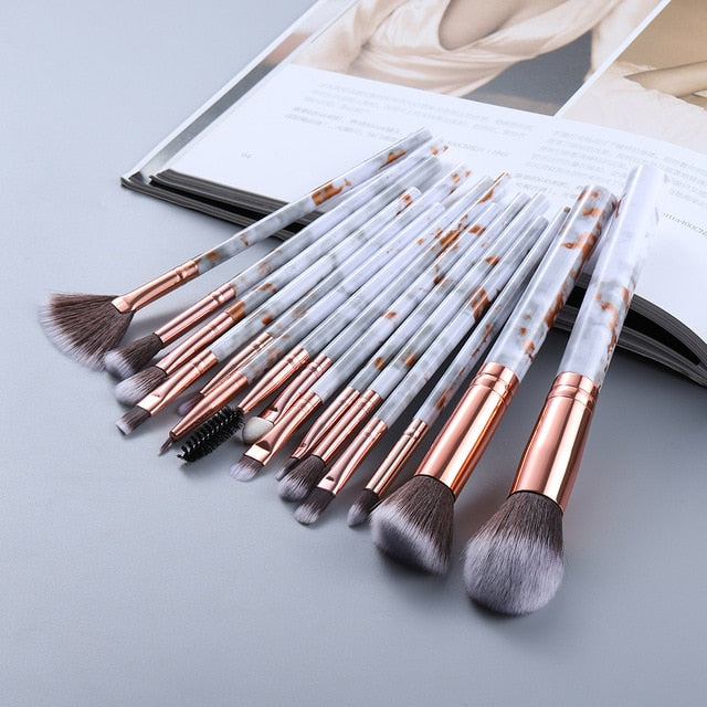 Makeup Brushes Set - 5/15 Pcs