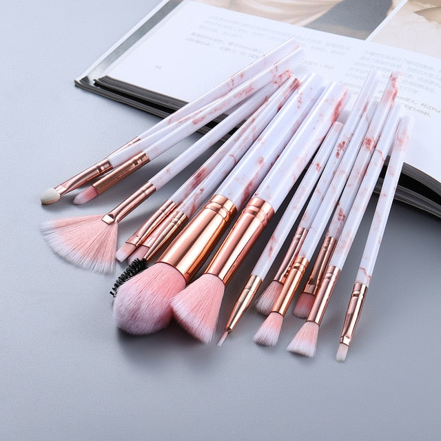 Makeup Brushes Set - 5/15 Pcs