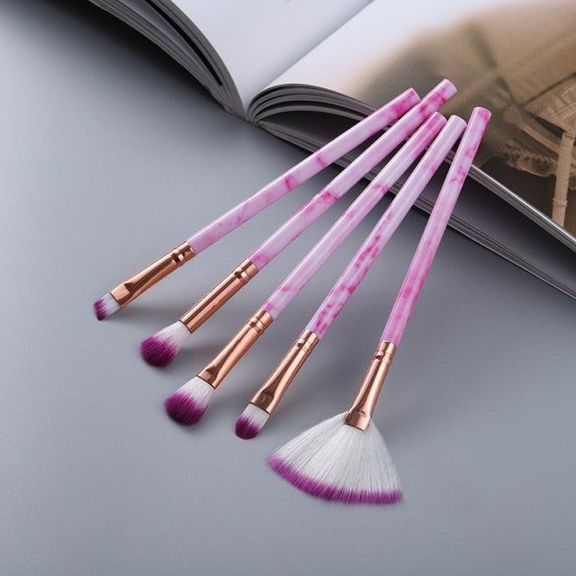 Makeup Brushes Set - 5/15 Pcs