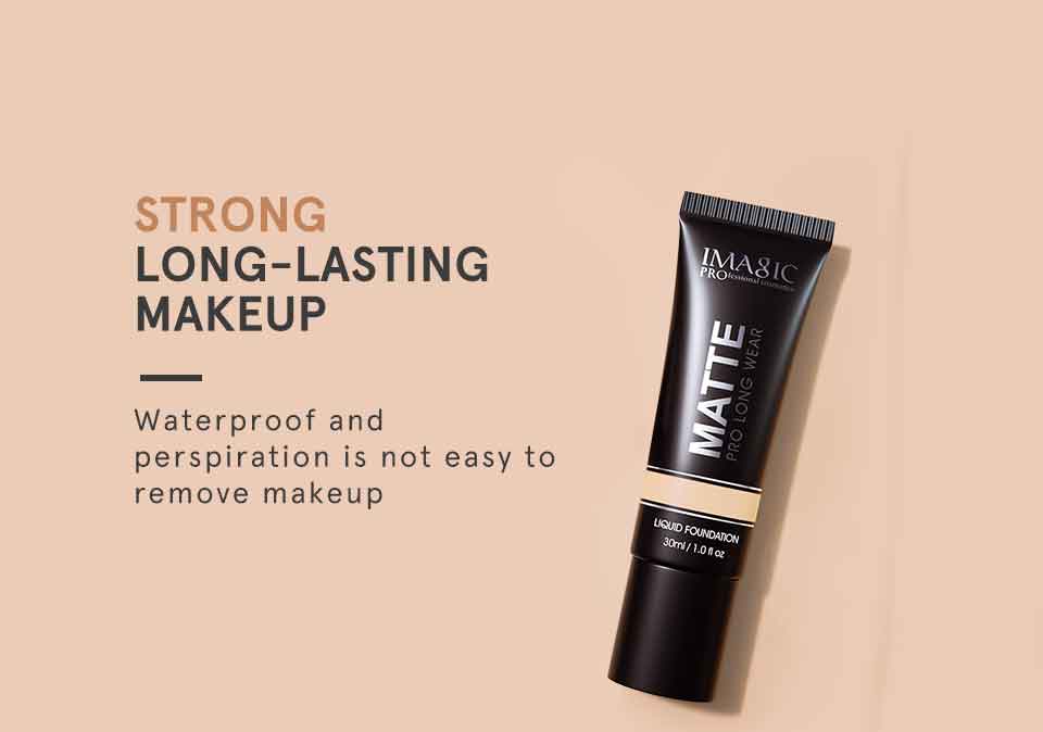 Natural Brightening Waterproof Liquid Foundation