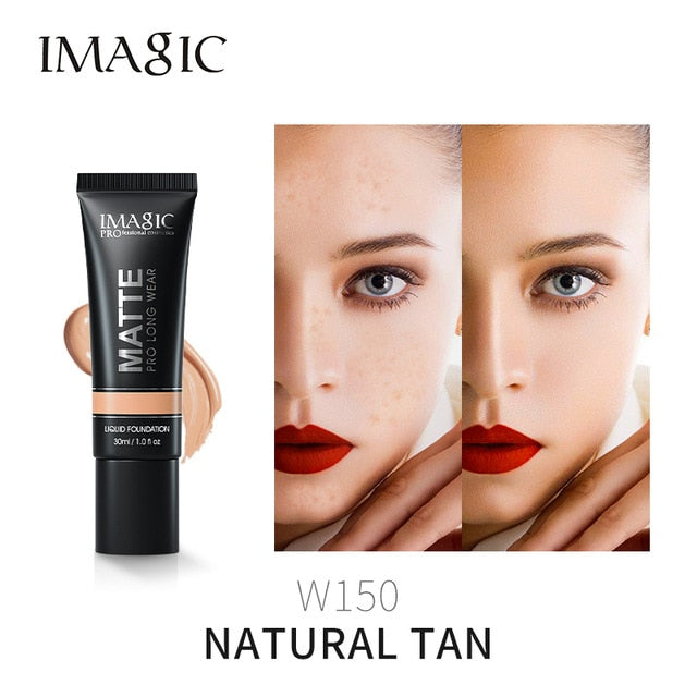 Natural Brightening Waterproof Liquid Foundation