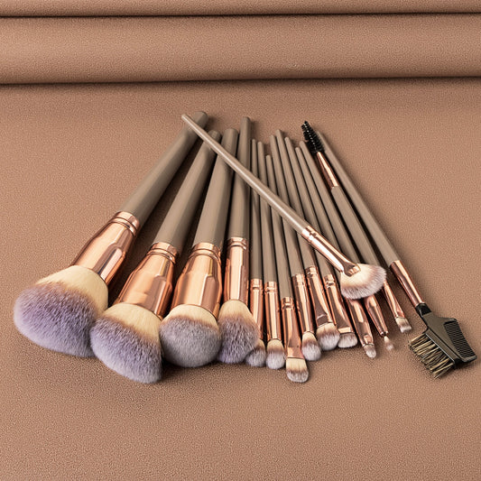 Coffee Make Up Brushes Set