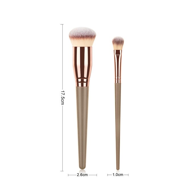 Coffee Make Up Brushes Set